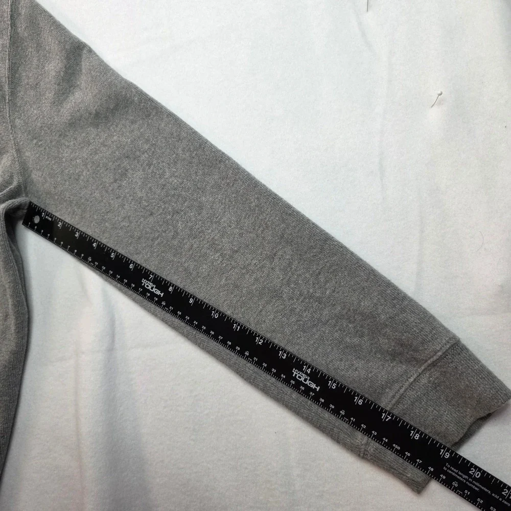 Polo Ralph Lauren Mens XL Gray Quarter Zip Pullover Sweater Heathered‎ Cotton
